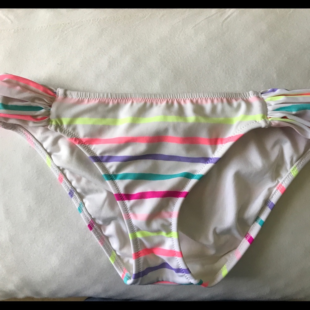 Victoria Secret White bikini bottoms